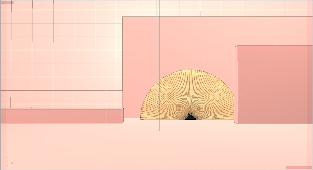 Outlines of the 3D studio environment