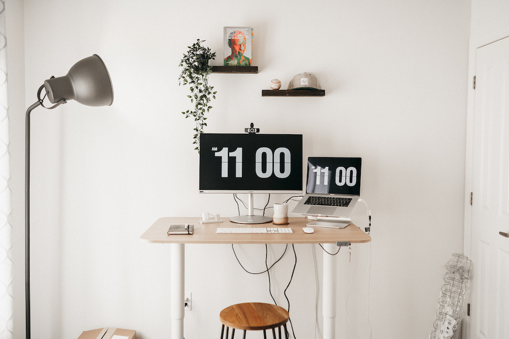 My workspace setup for Shopify work