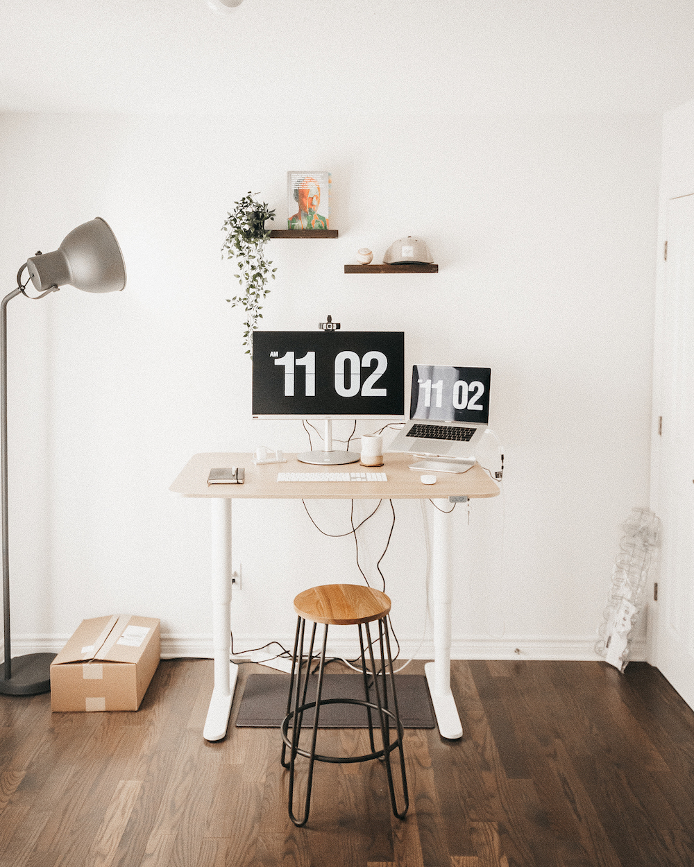 My workspace dedicated for my Shopify work